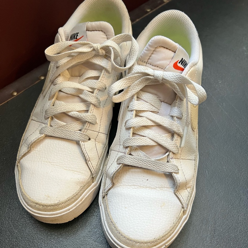 Nike women’s  White and Gray Sneakers
